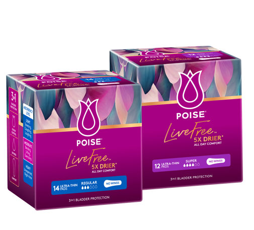 Poise-liners-products