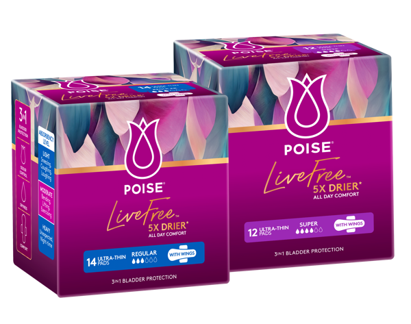 Poise-liners-products
